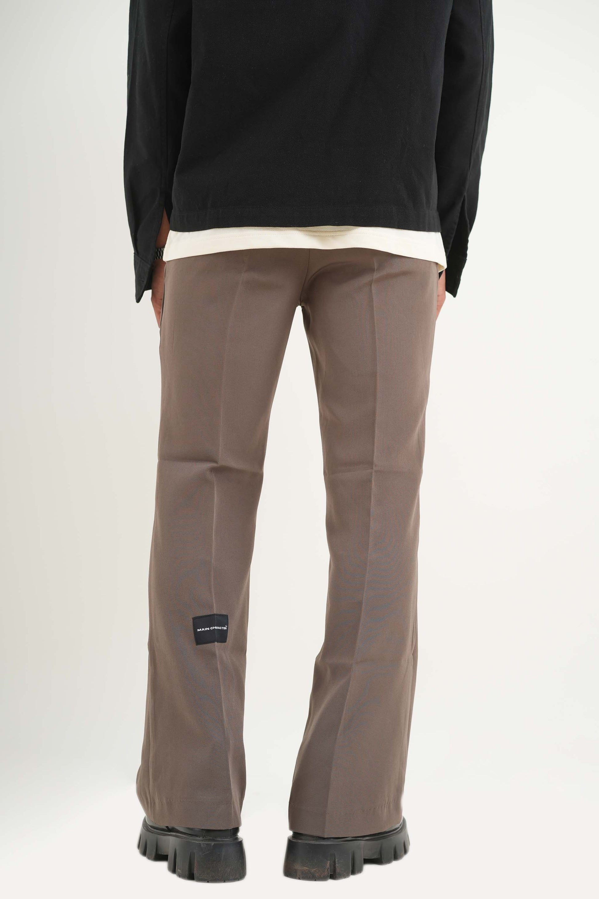 Buy Bourbon Brown Korean Pant Online at Main Character India