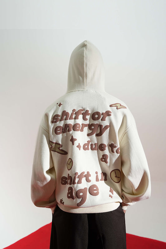 SHIFT OF ENERGY OVERSIZED HOODIE - Buy FALL WINTER - 24/25 Online in India at Main Character