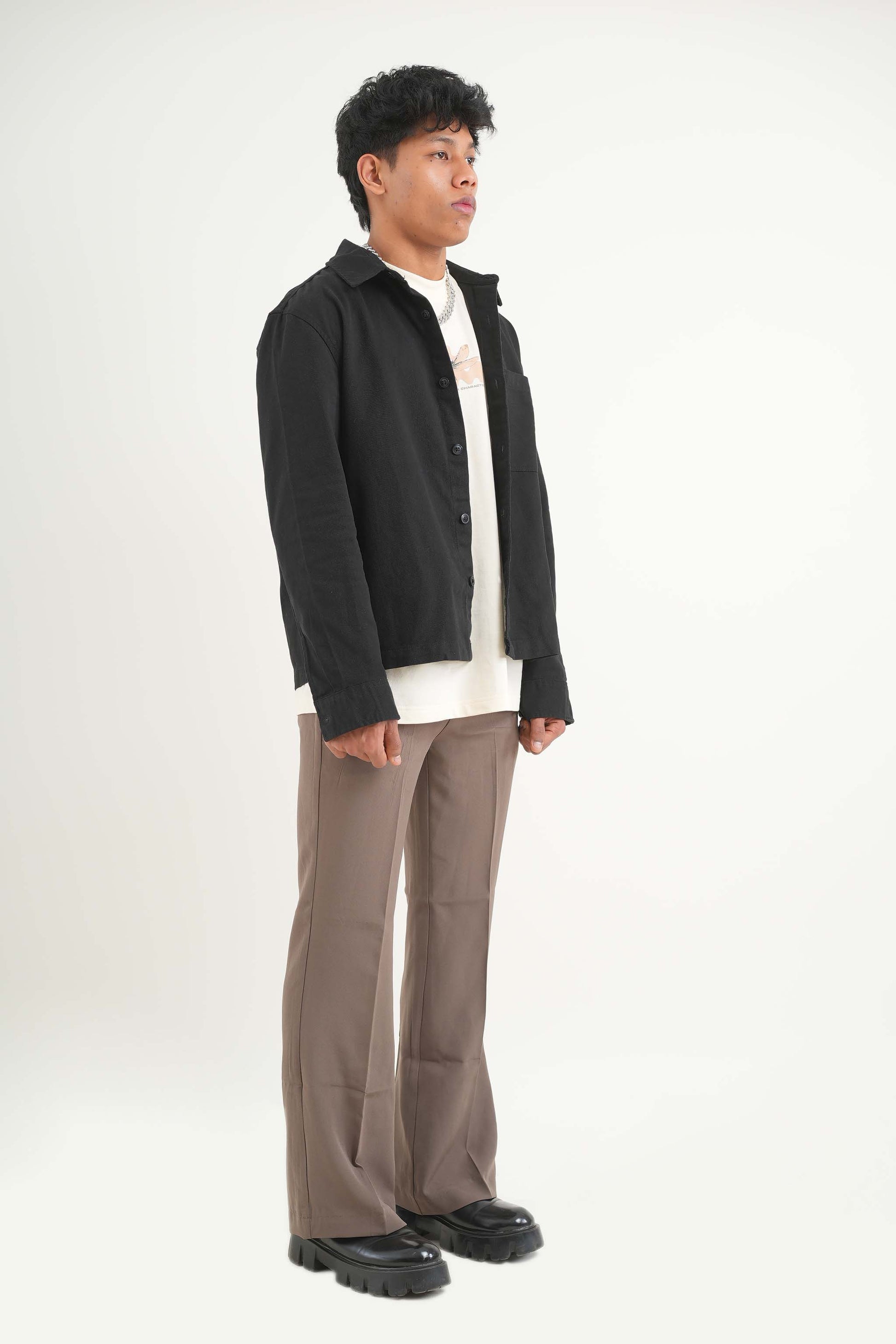 Buy Bourbon Brown Korean Pant Online at Main Character India