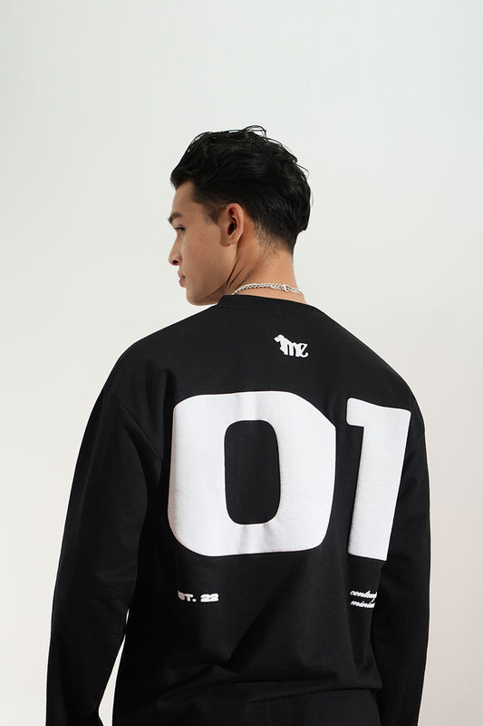 MIDNIGHT ECHO SWEAT T-SHIRT - Buy Oversized T-Shirts Online in India at Main Character