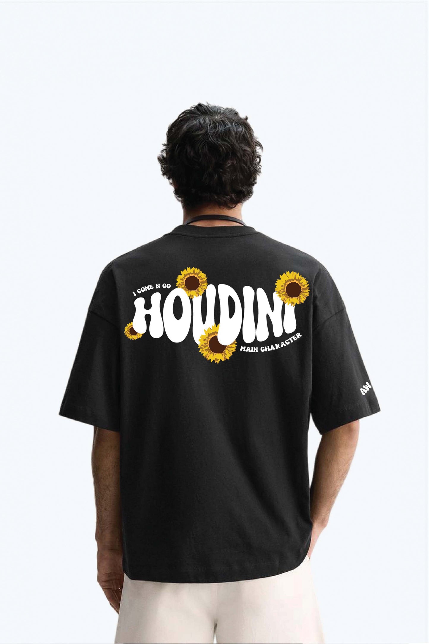 Houdini Black Oversized T-Shirt