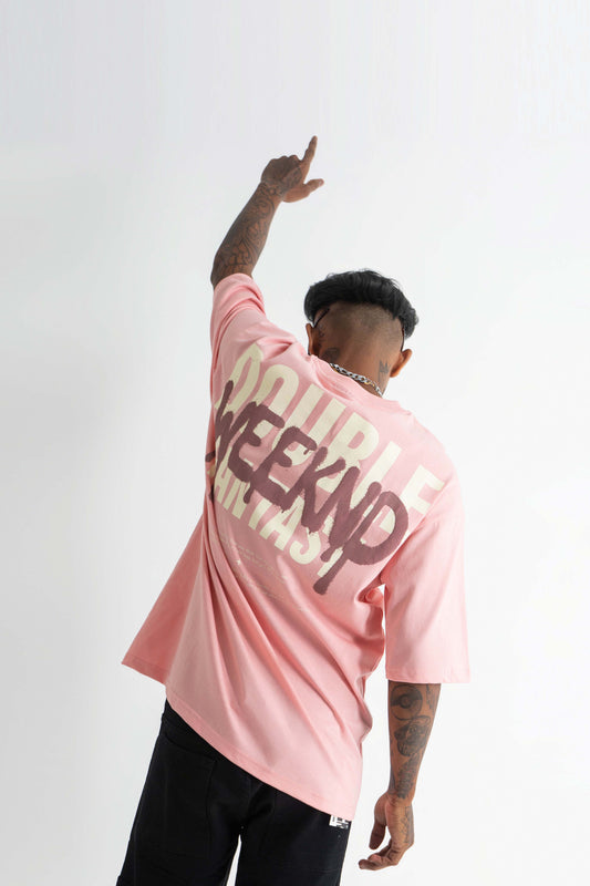 Double Fantasy Oversized T-shirt - Buy Pink Oversized T Shirt Online in India at Main Character