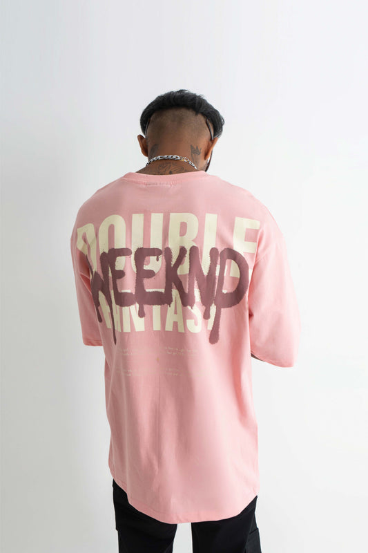 Double Fantasy Oversized T-shirt - Buy Pink Oversized T Shirt Online in India at Main Character