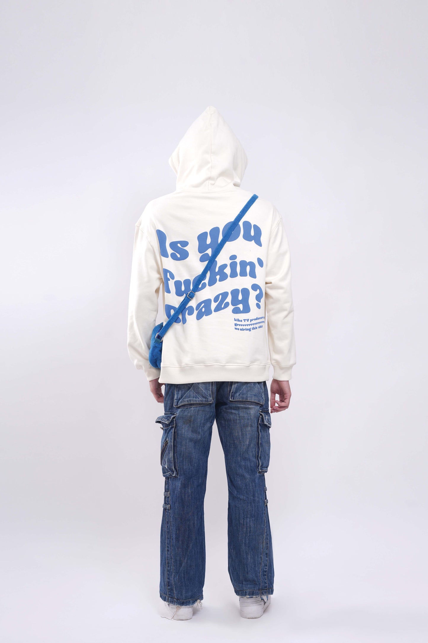 Melt Down Cream Oversized Hoodie