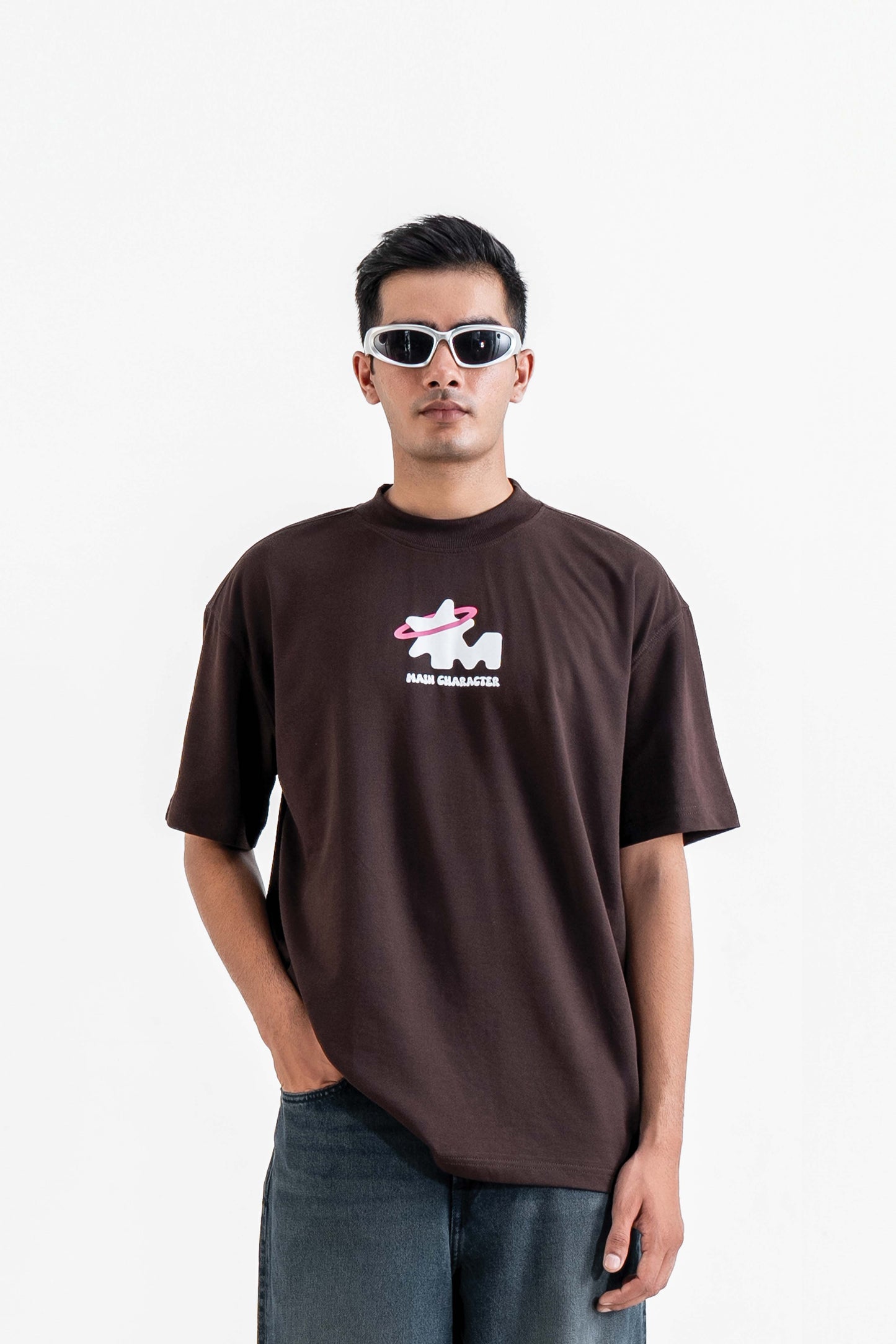 God's Plan Brown Oversized T-Shirt