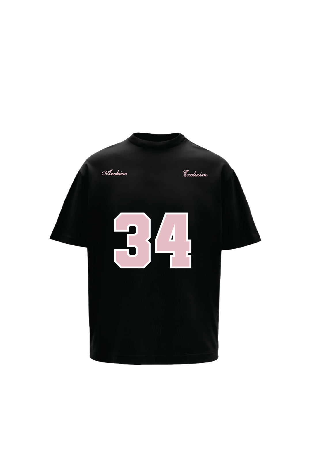 Reimagined Black Oversized T-shirt