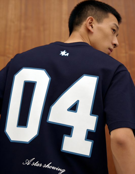 Zeus Navy blue oversized t-shirt - Buy Oversized T-Shirts Online in India at Main Character