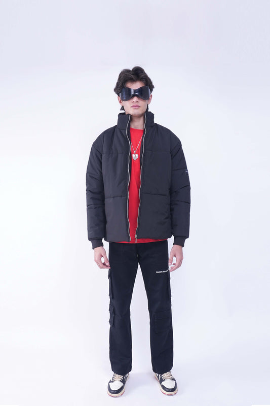Heavy Padded Black Puffer Jacket - Buy FALL WINTER - 24/25 Online in India at Main Character