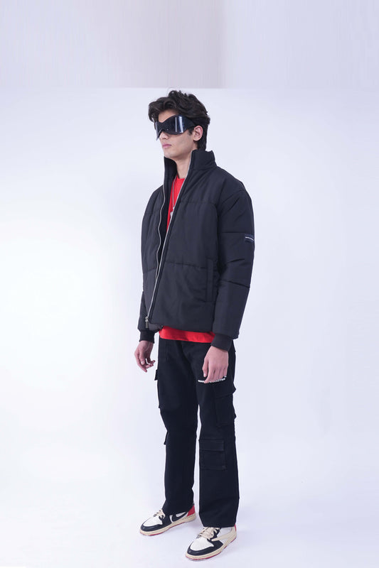 Heavy Padded Black Puffer Jacket - Buy FALL WINTER - 24/25 Online in India at Main Character