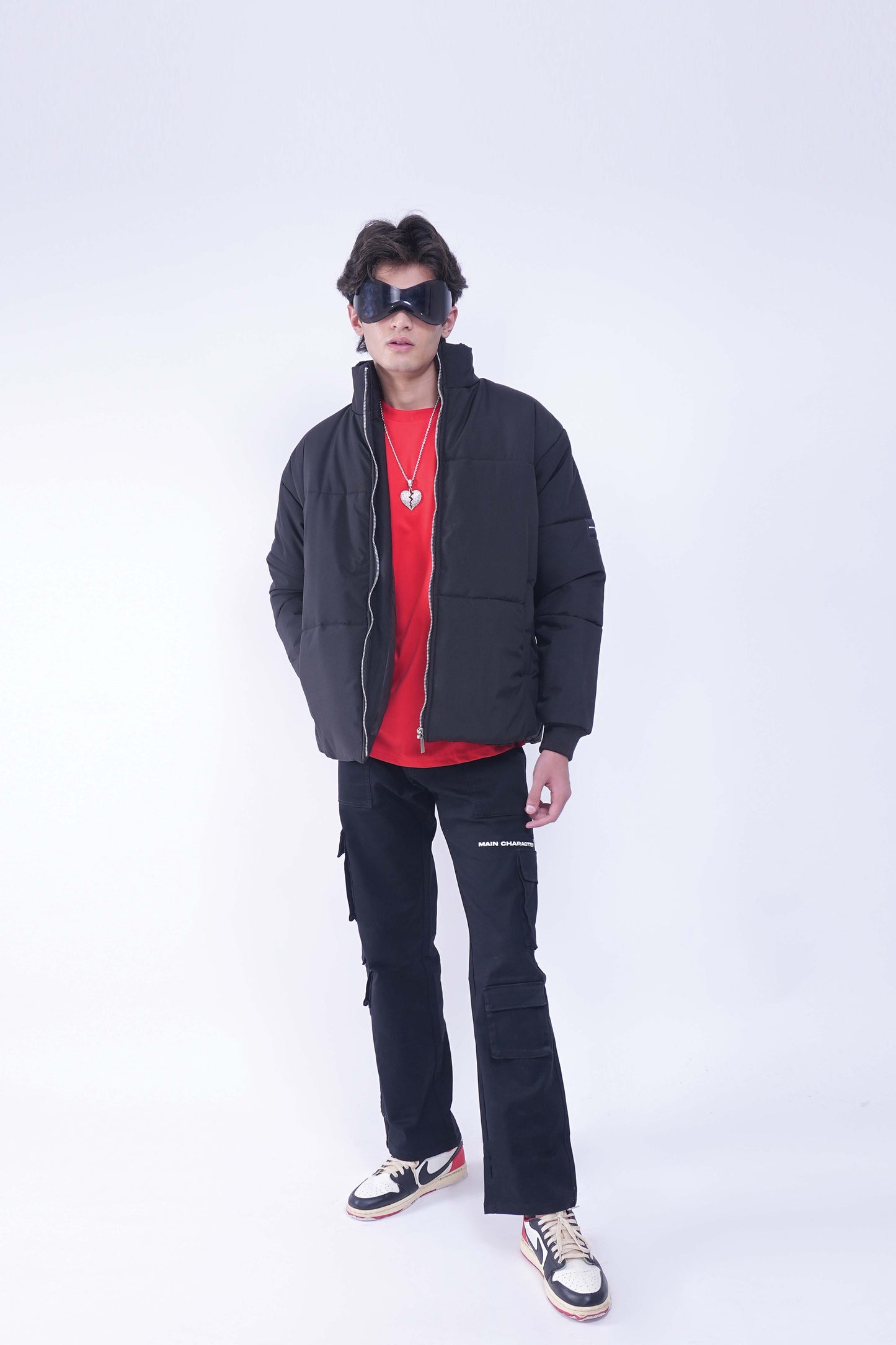Heavy Padded Black Puffer Jacket