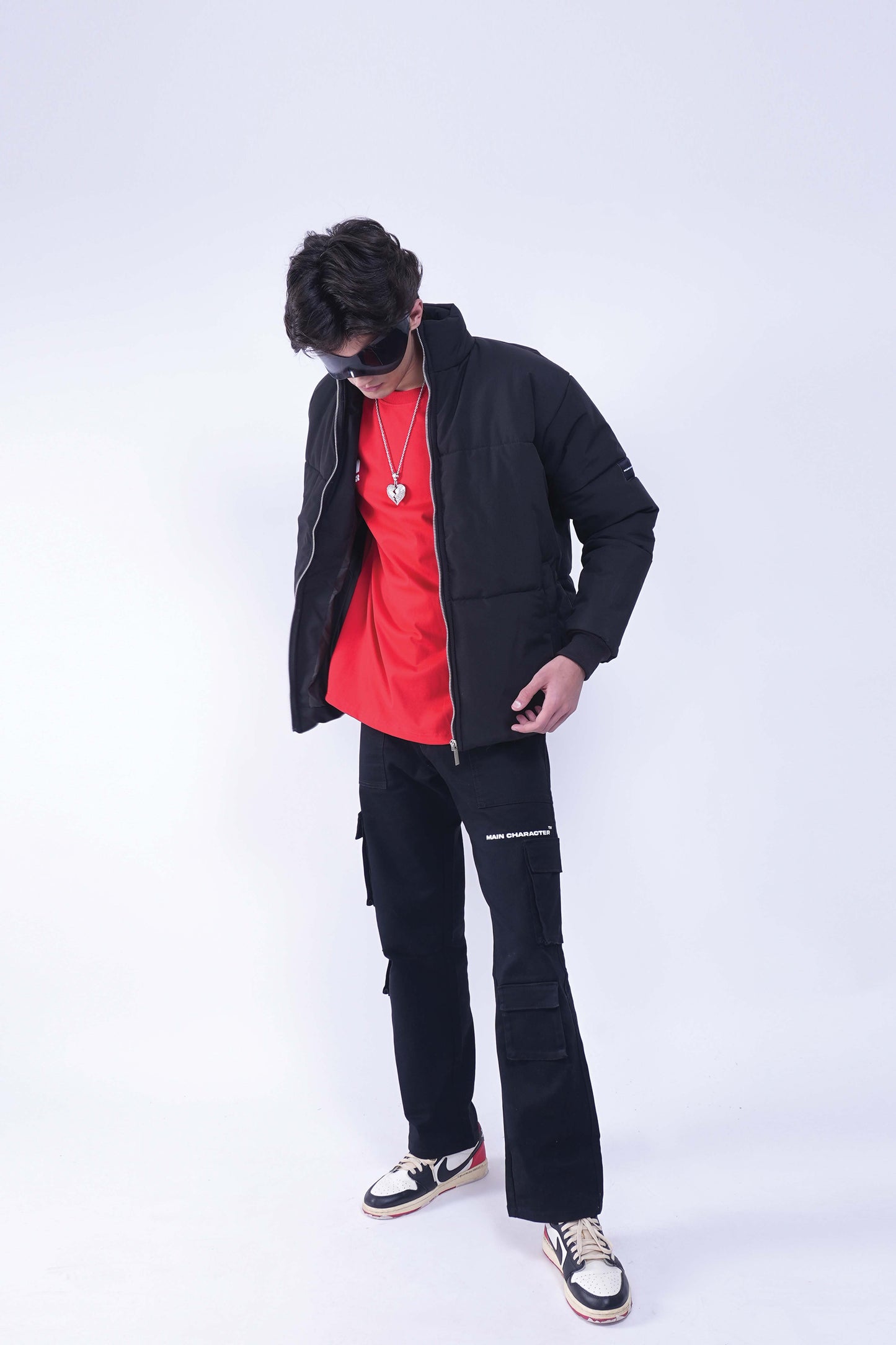 Heavy Padded Black Puffer Jacket