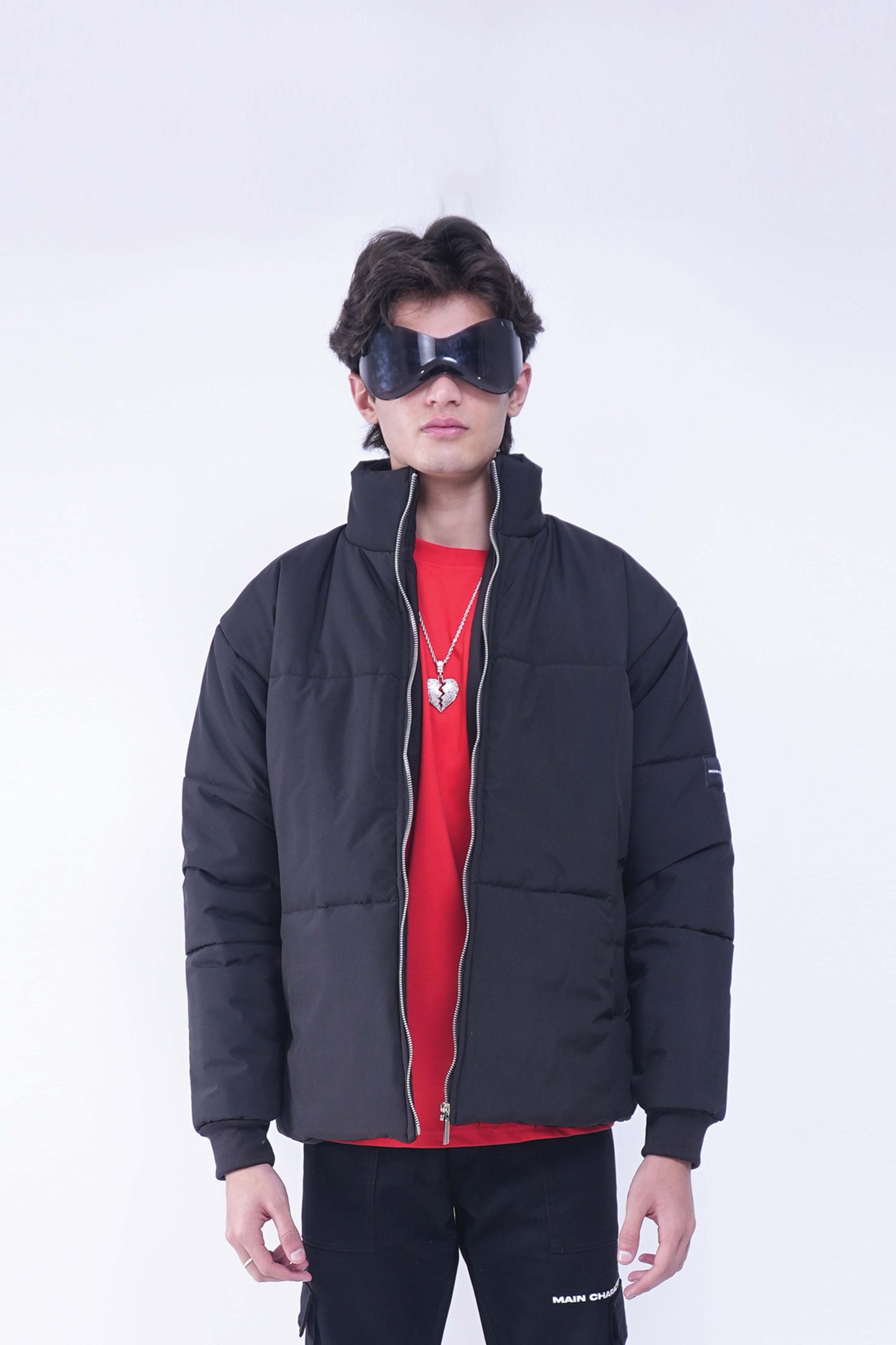 Heavy Padded Black Puffer Jacket