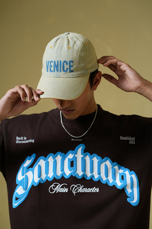 Sanctuary Brown Oversized T-Shirt - Buy Shop All Online in India at Main Character