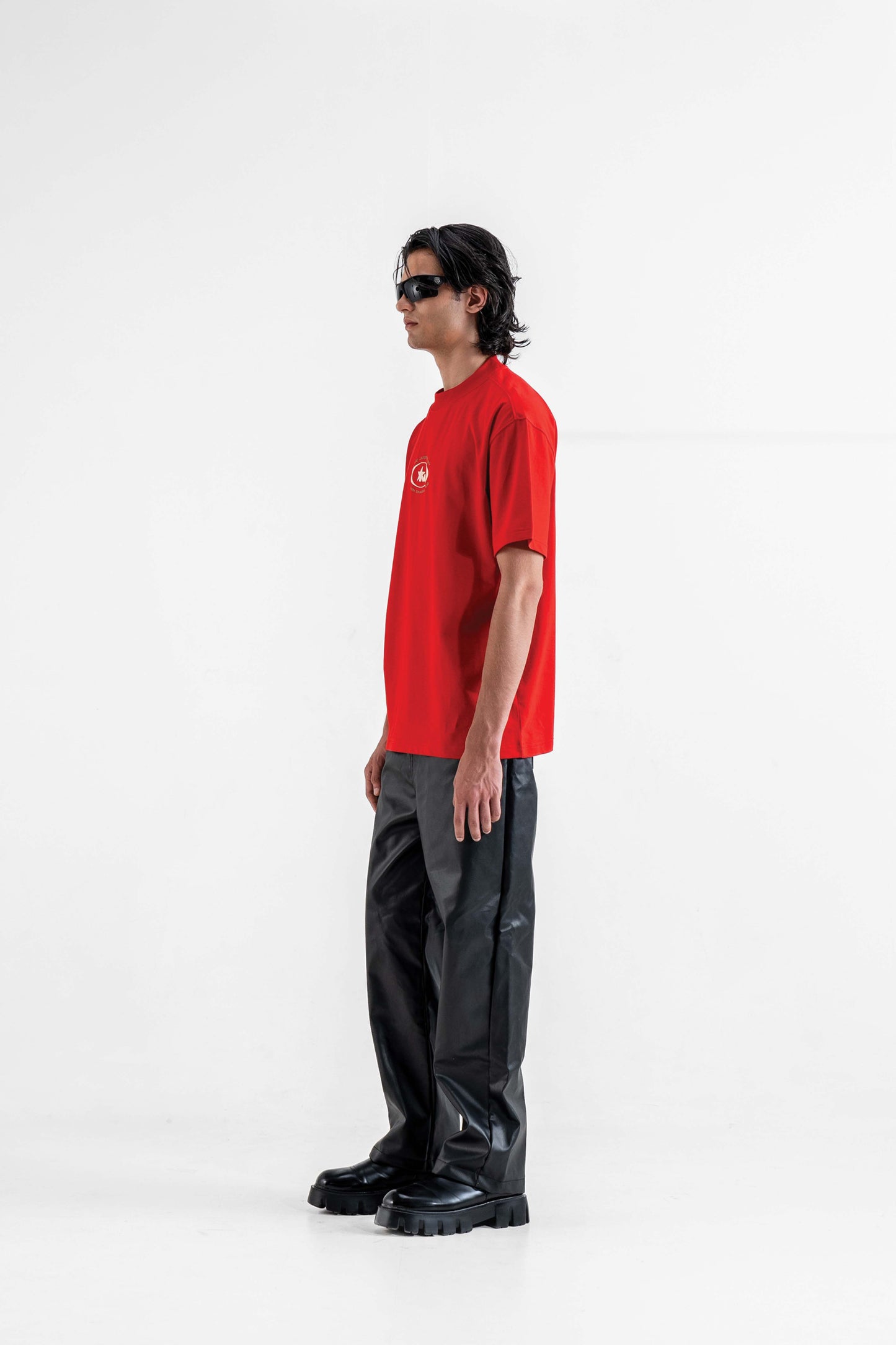 The Justice Red Oversized T-Shirt