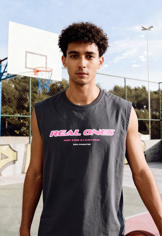 Real Ones Grey Vest - Buy Oversized Vests Online in India at Main Character