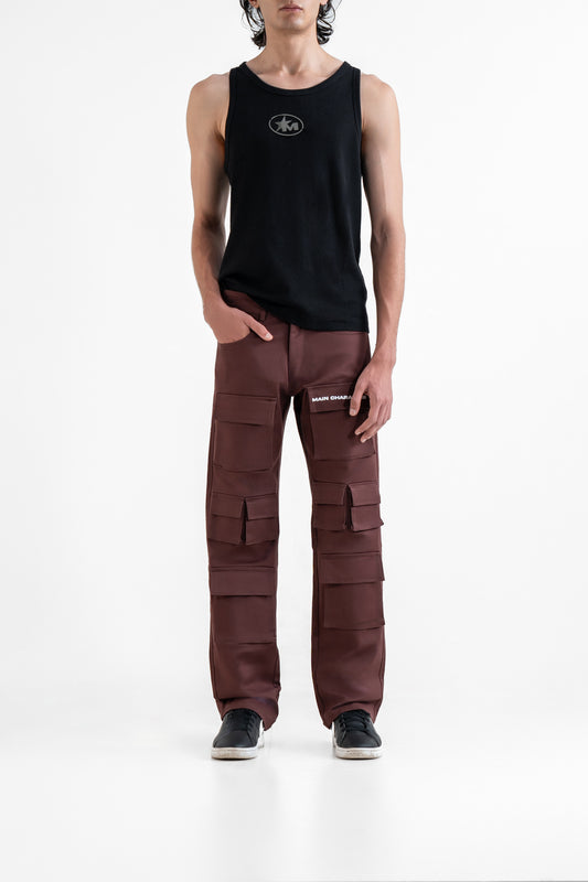 Claret Utility Cargo - Buy Denim Cargo Pants Online in India at Main Character