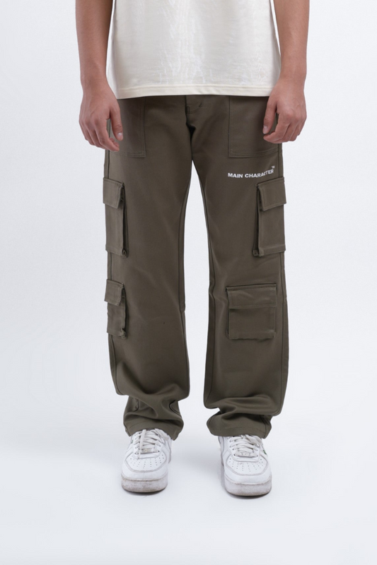 Ranger Khaki Knitted Cargo - Buy Denim Cargo Pants Online in India at Main Character