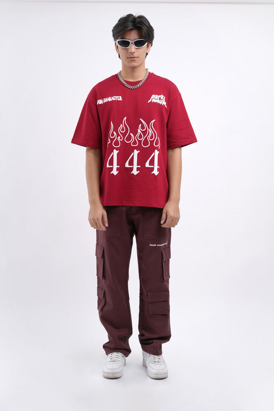 Dark Rust Knitted Cargo - Buy Denim Cargo Pants Online in India at Main Character