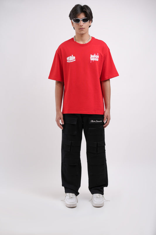 Black Utility Cargo - Buy Denim Cargo Pants Online in India at Main Character