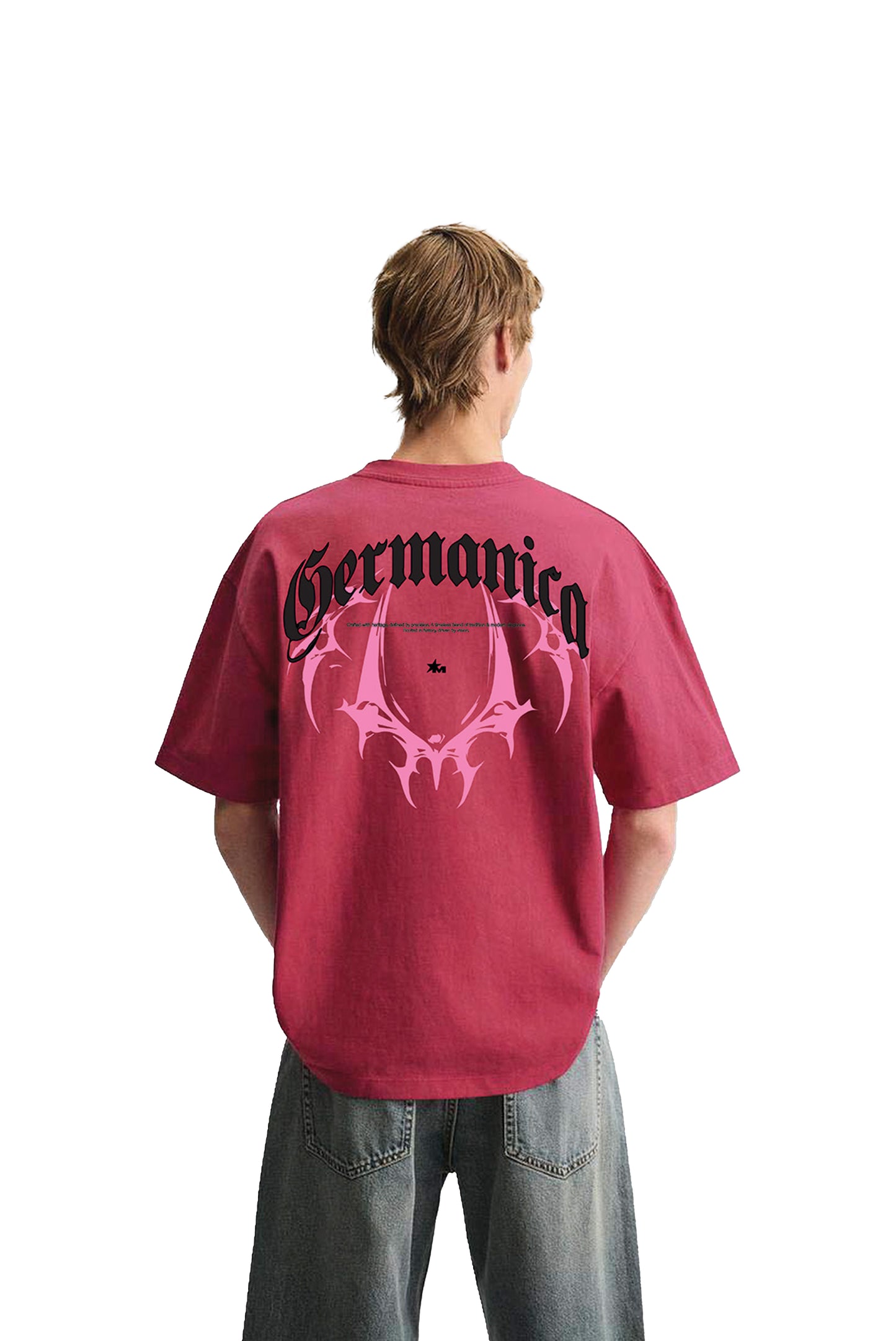 Germanica Pink Oversized T-Shirt