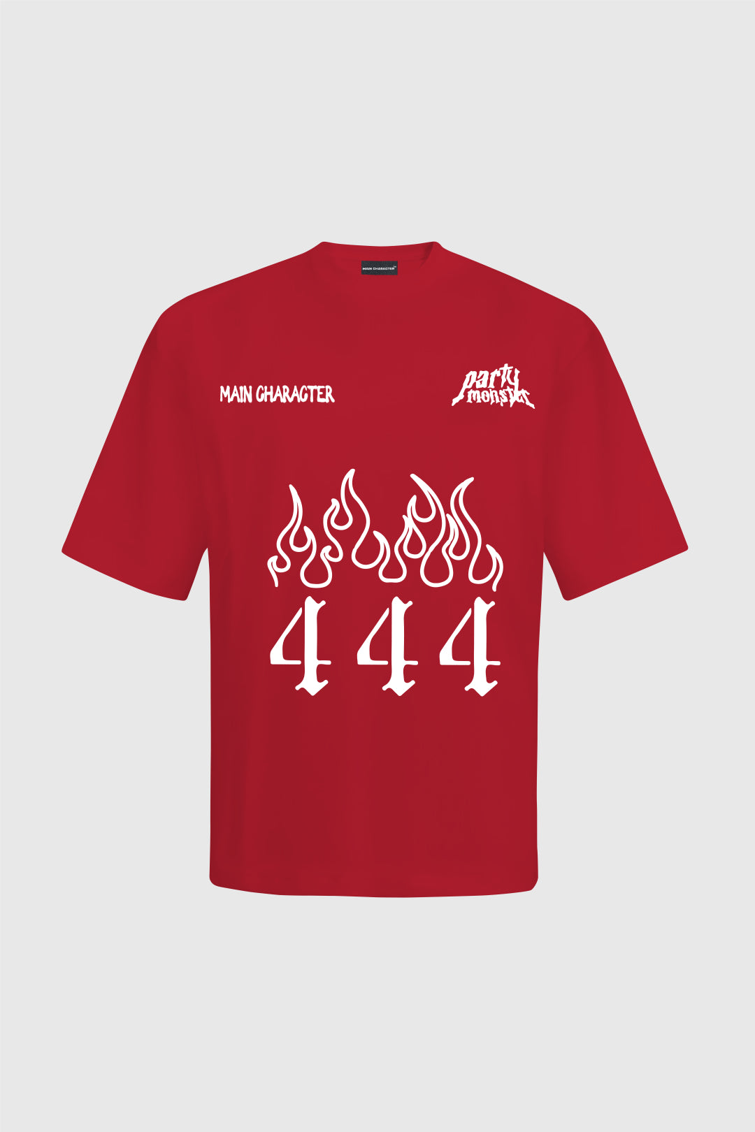 Party Monster Blood Red Oversized T-shirt