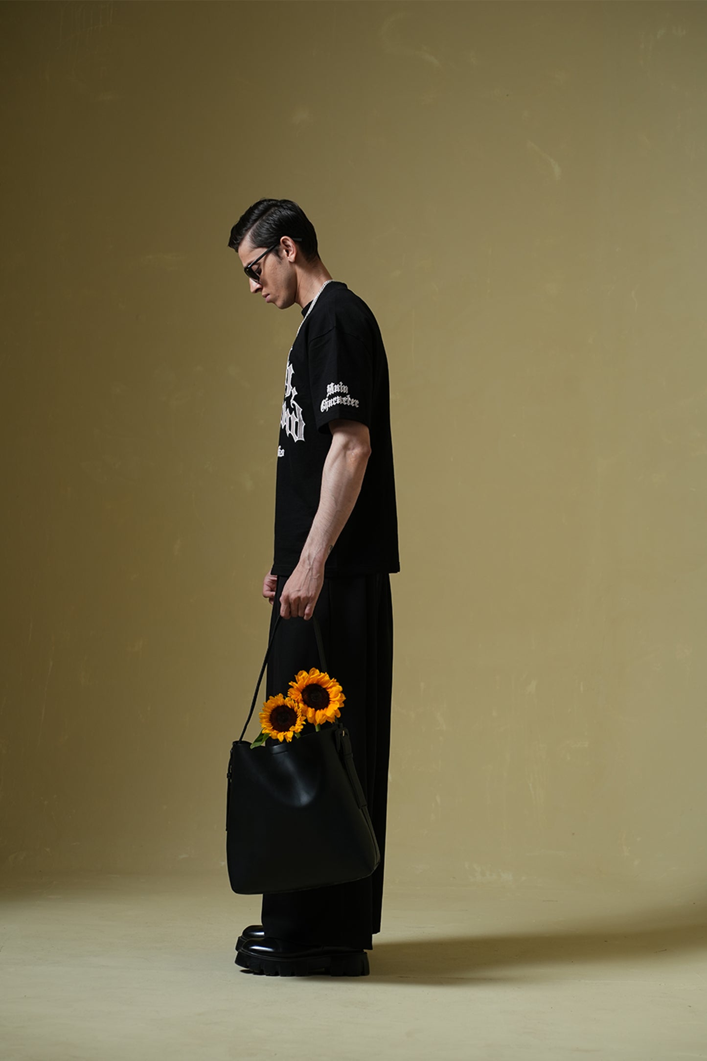 Nevermind Black Oversized T-shirt