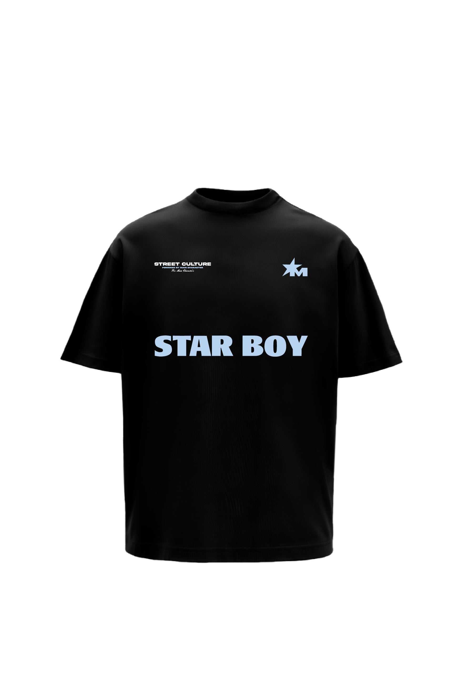 Buy Star Boy Black Oversized T-Shirt Online at Main Character India