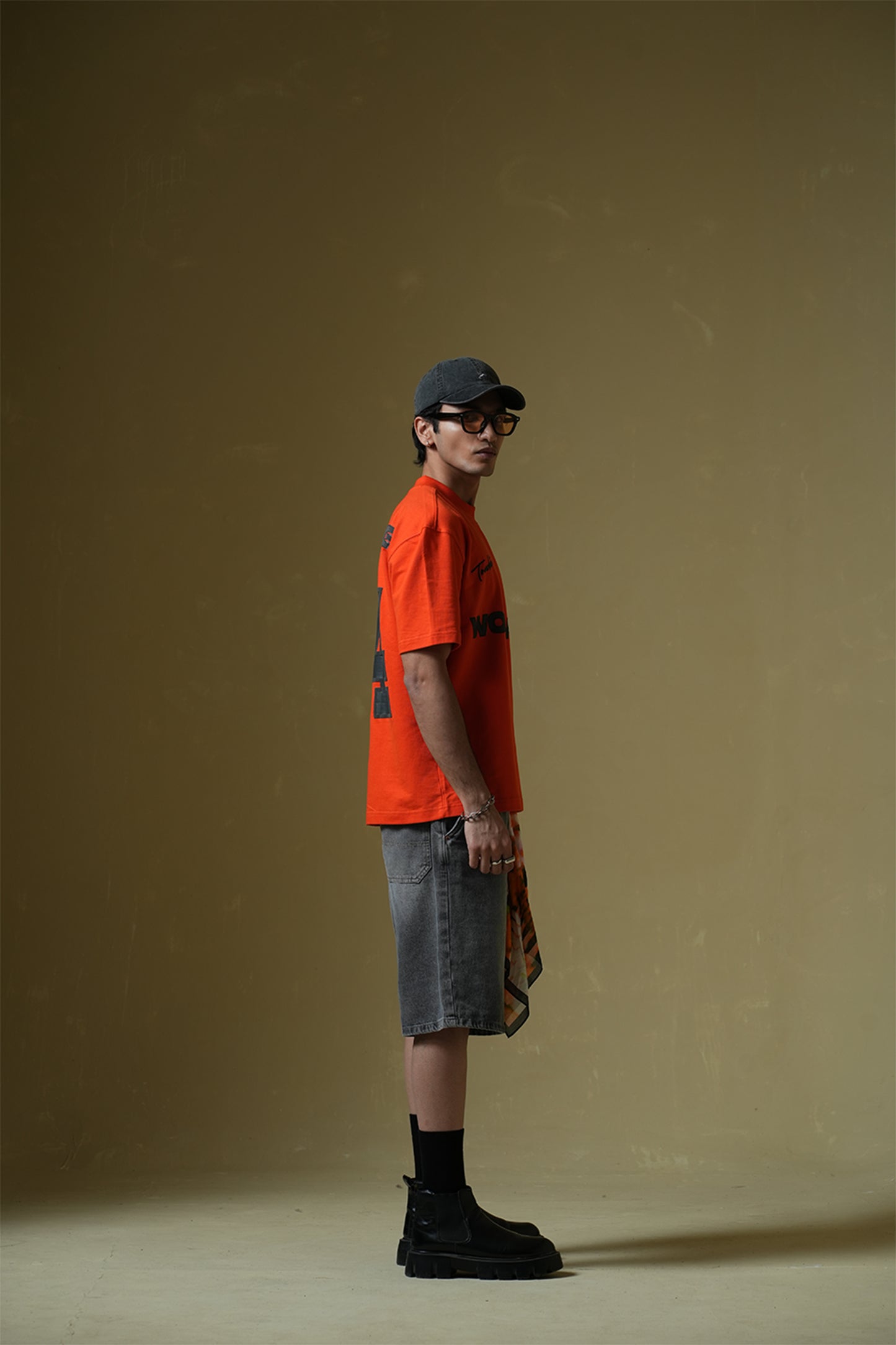 Worldwide Orange Oversized T-shirt