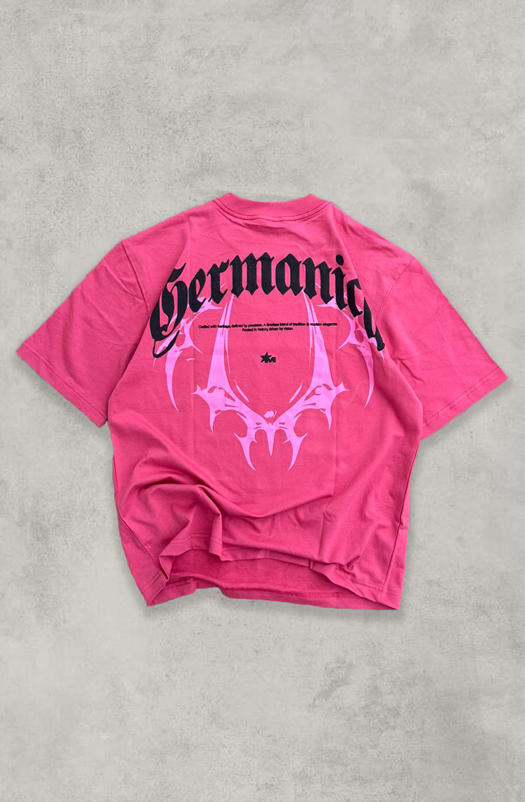 Germanica Pink Oversized T-Shirt