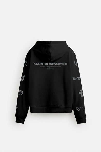 Buy IMPERIAL OVERSIZED ZIPPER HOODIE Online at Main Character India