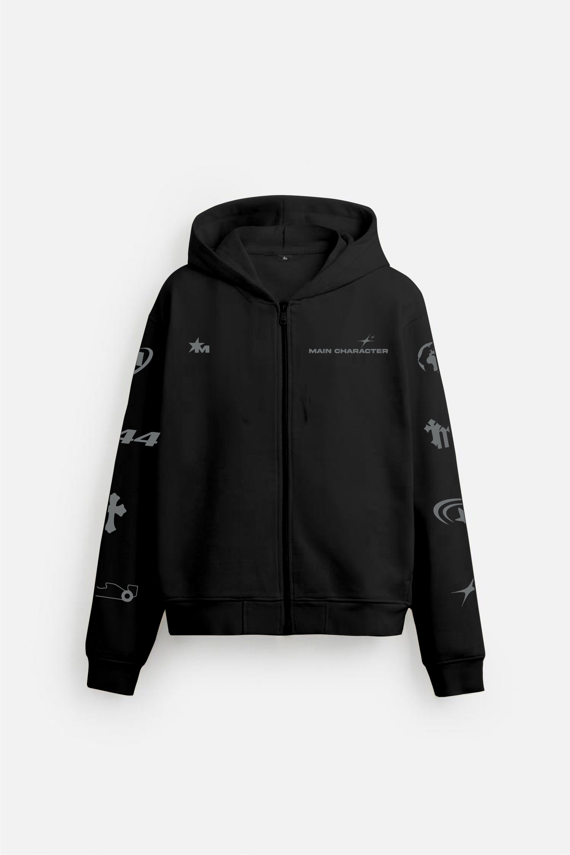 Buy IMPERIAL OVERSIZED ZIPPER HOODIE Online at Main Character India