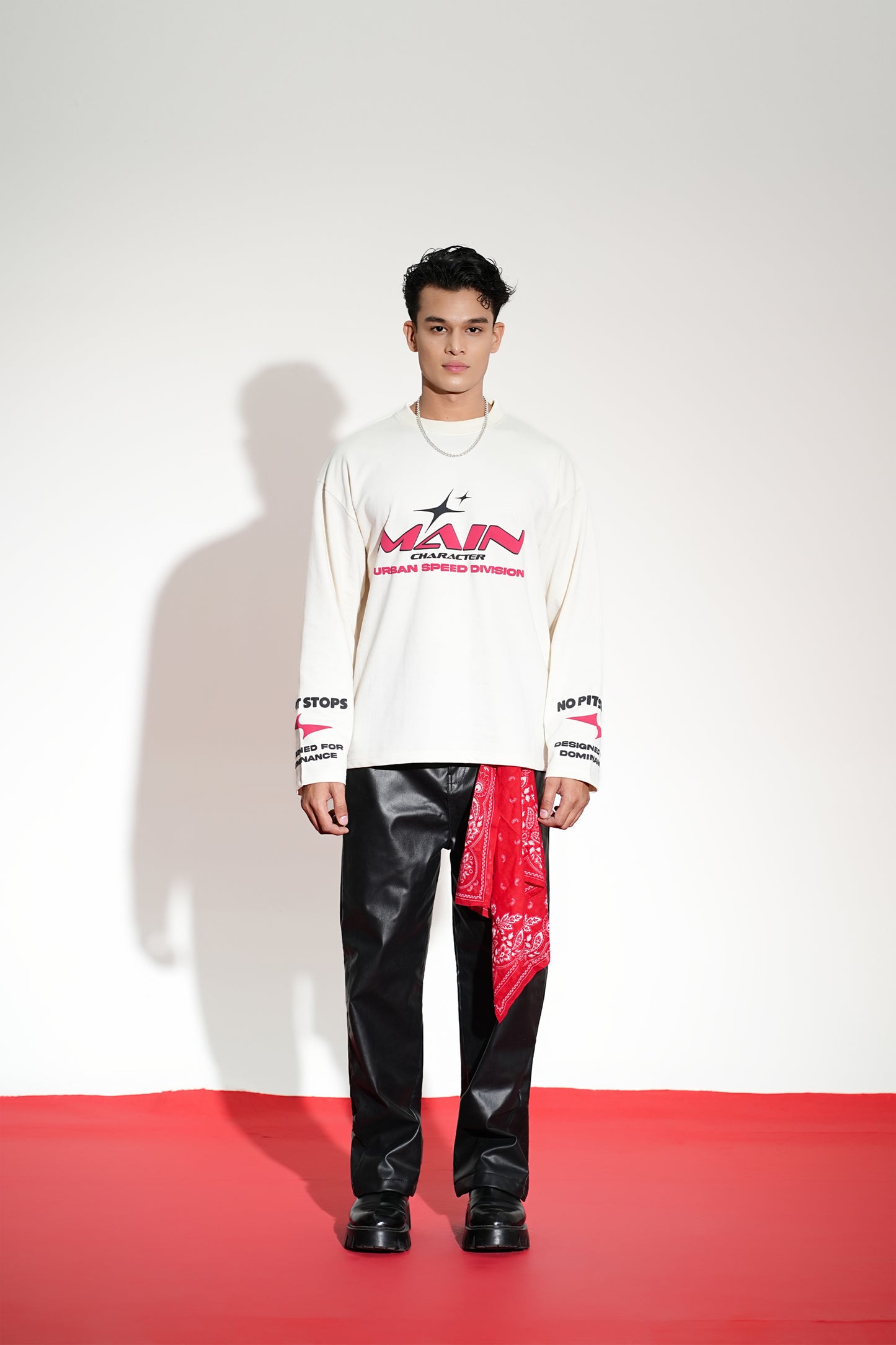 MONOTONE SWEAT T-SHIRT