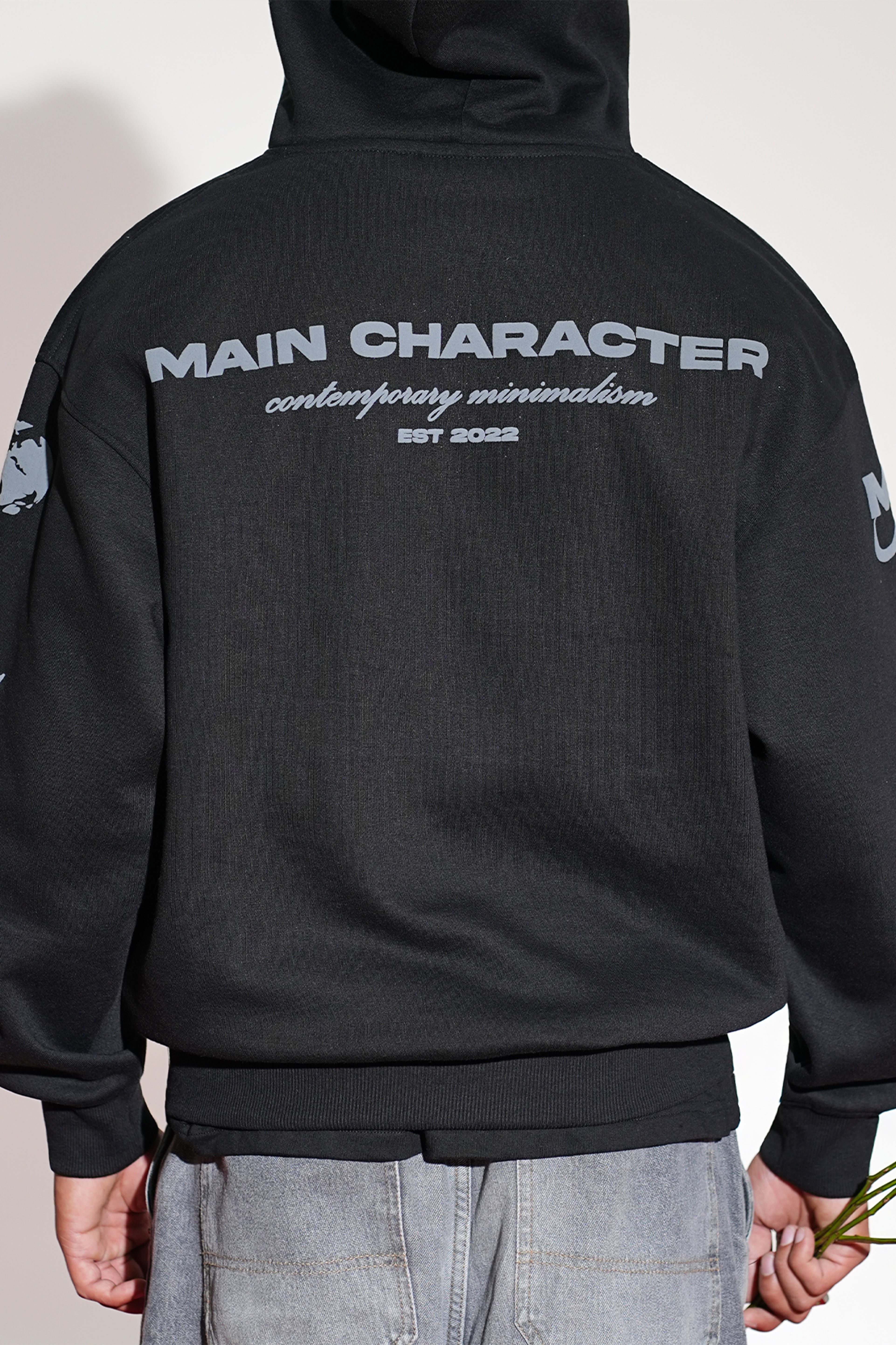 IMPERIAL OVERSIZED ZIPPER HOODIE – Main Character