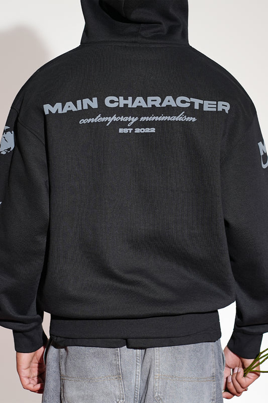 IMPERIAL OVERSIZED ZIPPER HOODIE - Buy Shop All Online in India at Main Character
