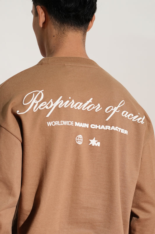REPIRATOR OF ACID SWEAT T-SHIRT - Buy Oversized T-Shirts Online in India at Main Character