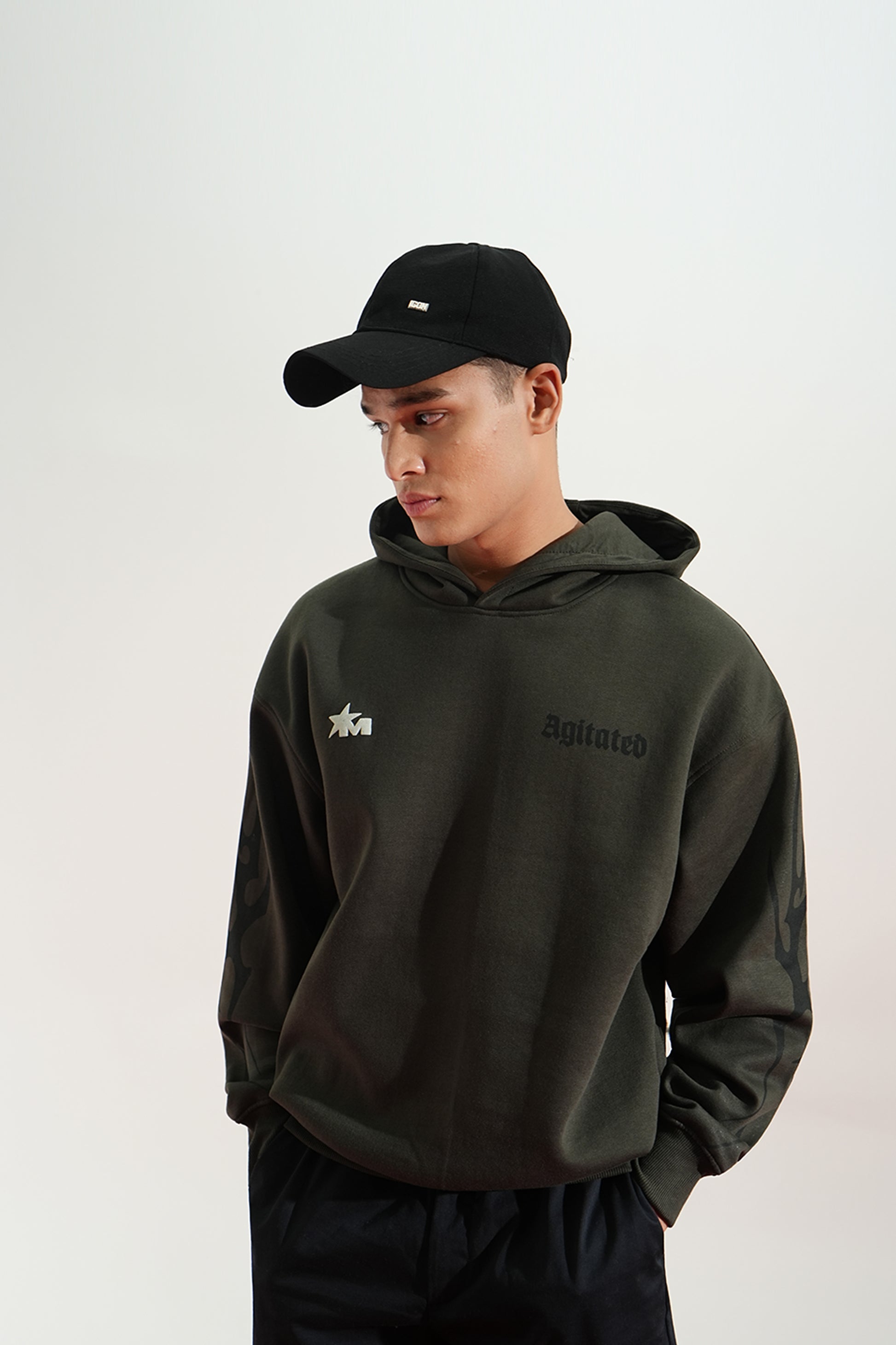 Buy RECKLESS OVERSIZED HOODIE Online at Main Character India