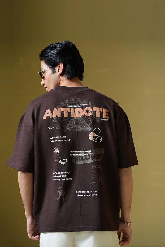 Antidote Heavyweight-Oversized T-Shirt - Buy Shop All Online in India at Main Character