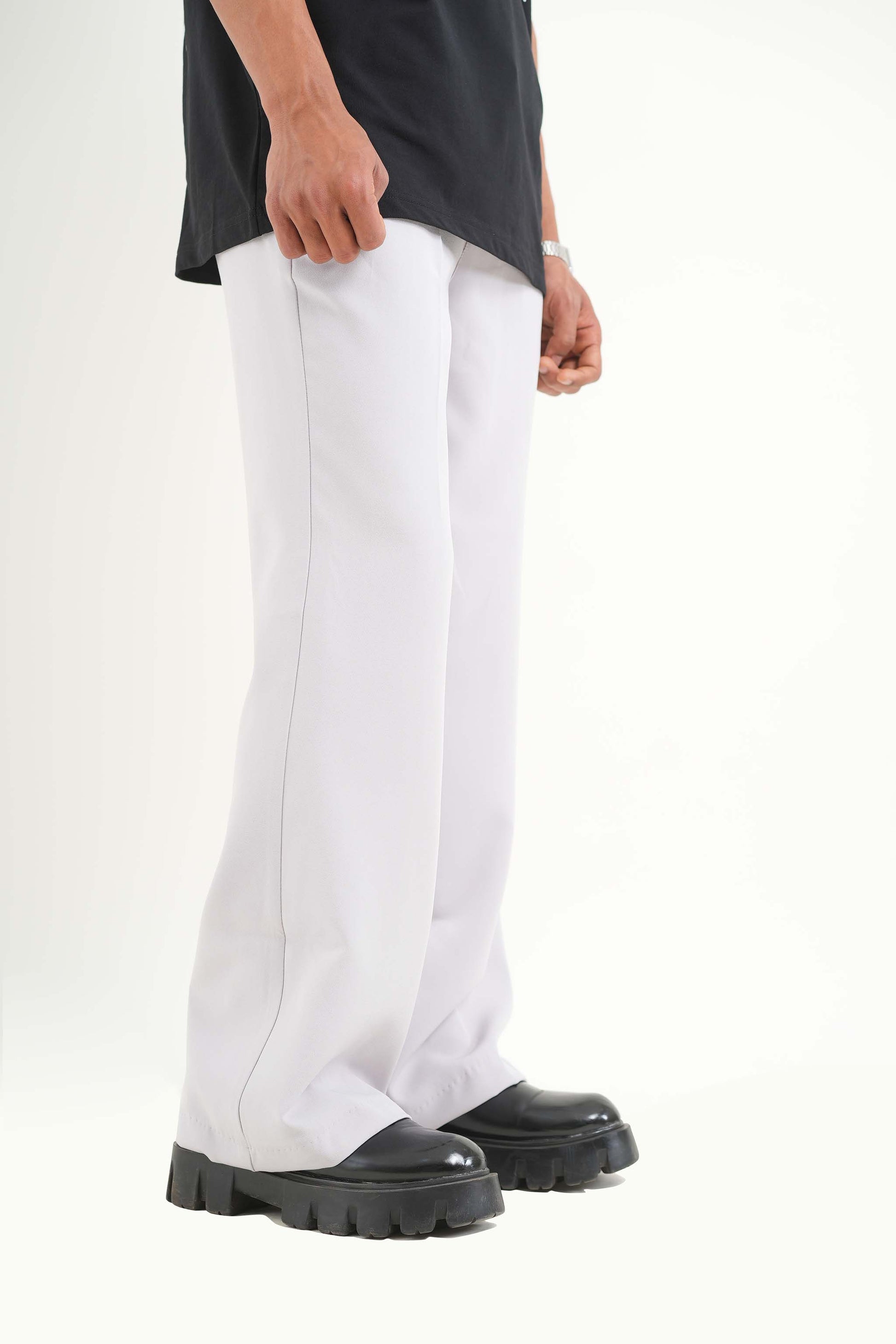Buy Cloud Grey Korean Pant Online at Main Character India