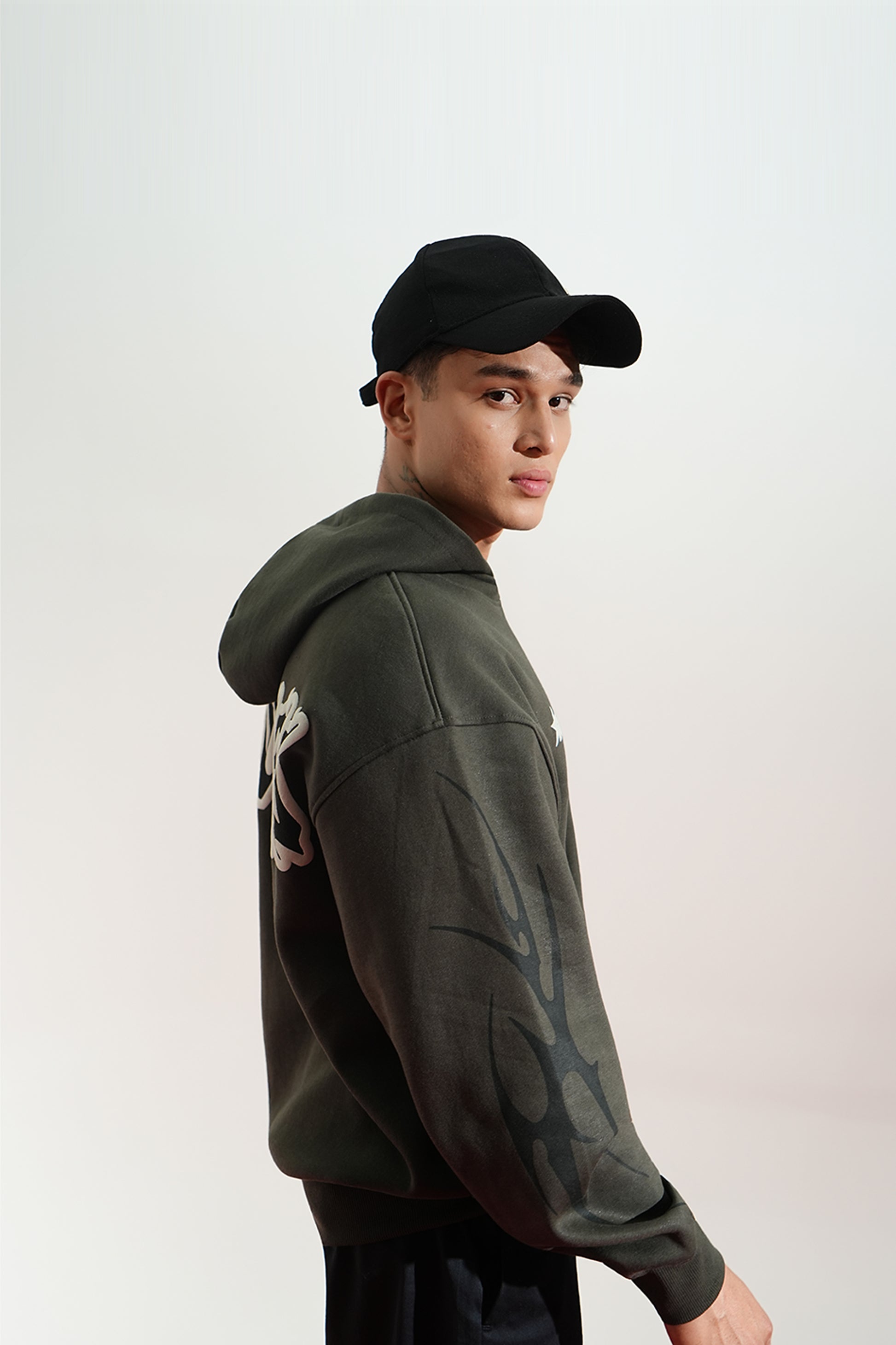 Buy RECKLESS OVERSIZED HOODIE Online at Main Character India
