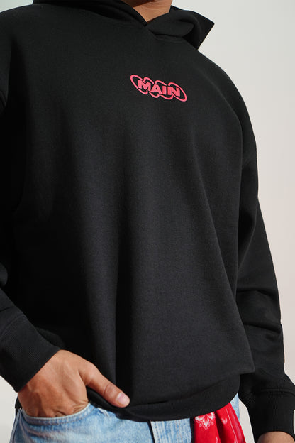Buy DIGITAL BLACKOUT OVERSIZED HOODIE Online at Main Character India