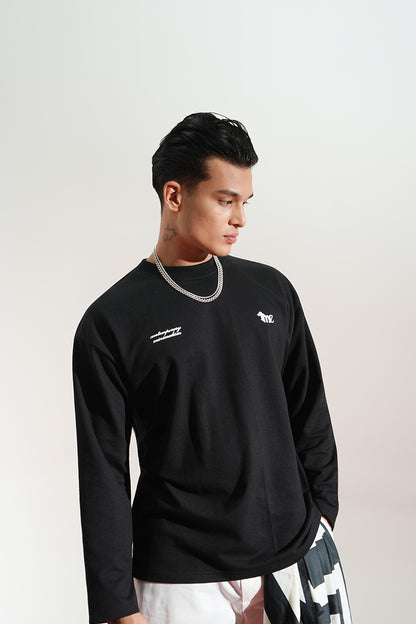 Buy MIDNIGHT ECHO SWEAT T-SHIRT Online at Main Character India