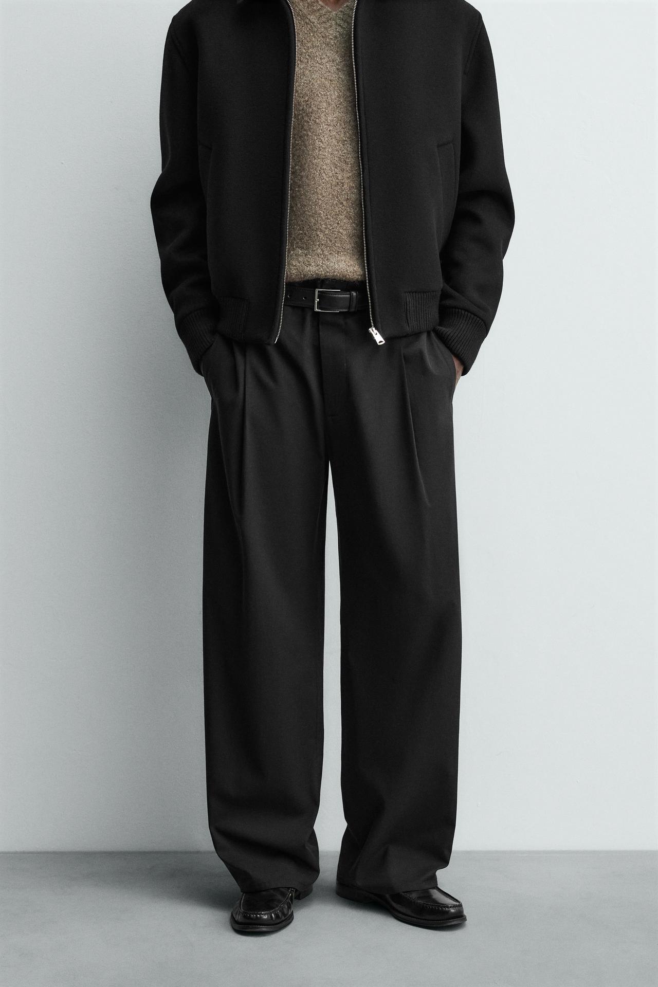 Buy Black Straight Korean Pant Online at Main Character India