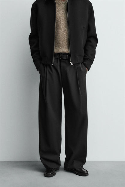 Buy Black Straight Korean Pant Online at Main Character India