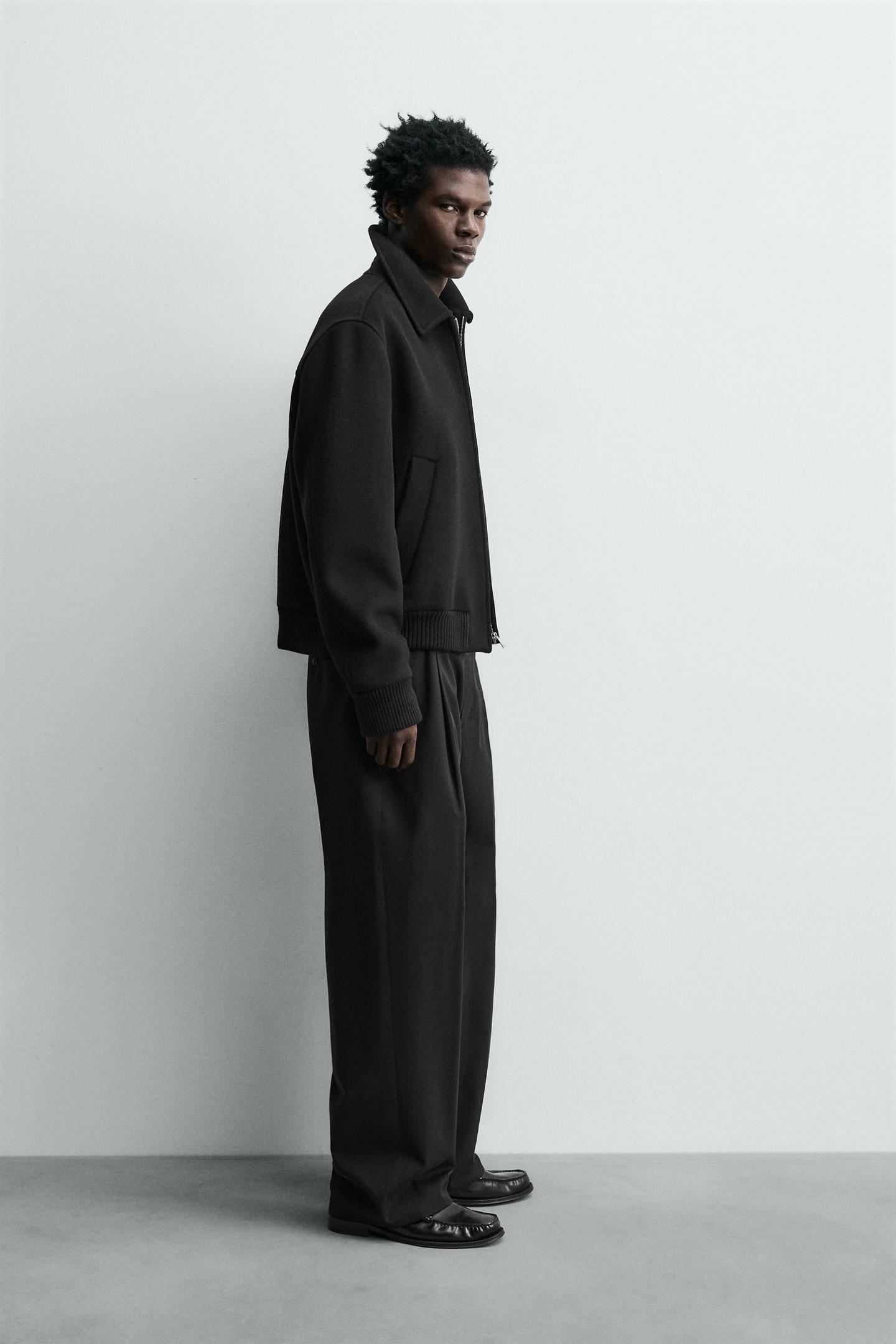 Buy Black Straight Korean Pant Online at Main Character India