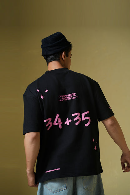 Buy 34+35 Oversized T-shirt Online at Main Character India