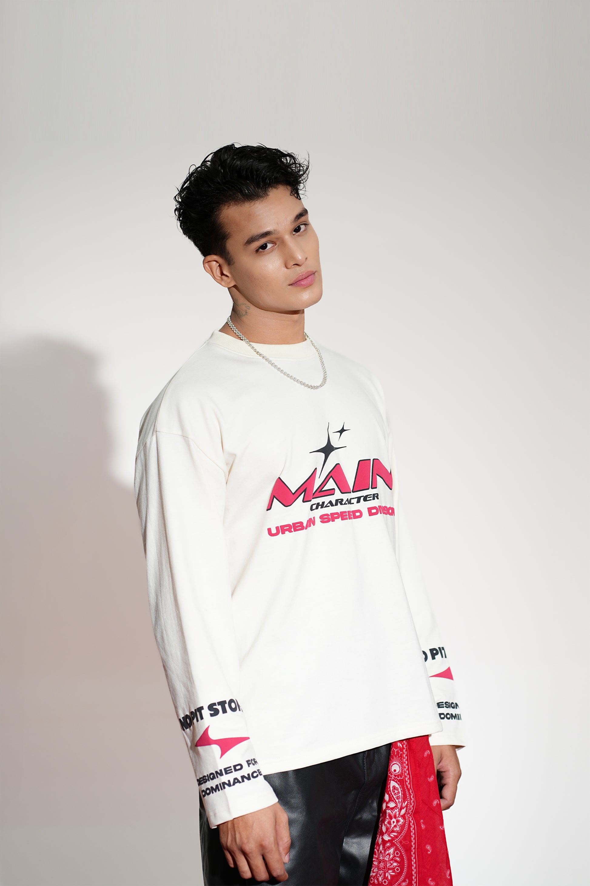Buy MONOTONE SWEAT T-SHIRT Online at Main Character India