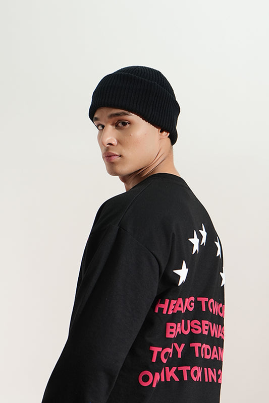 HEADING TO WORK SWEAT T-SHIRT - Buy Oversized T-Shirts Online in India at Main Character