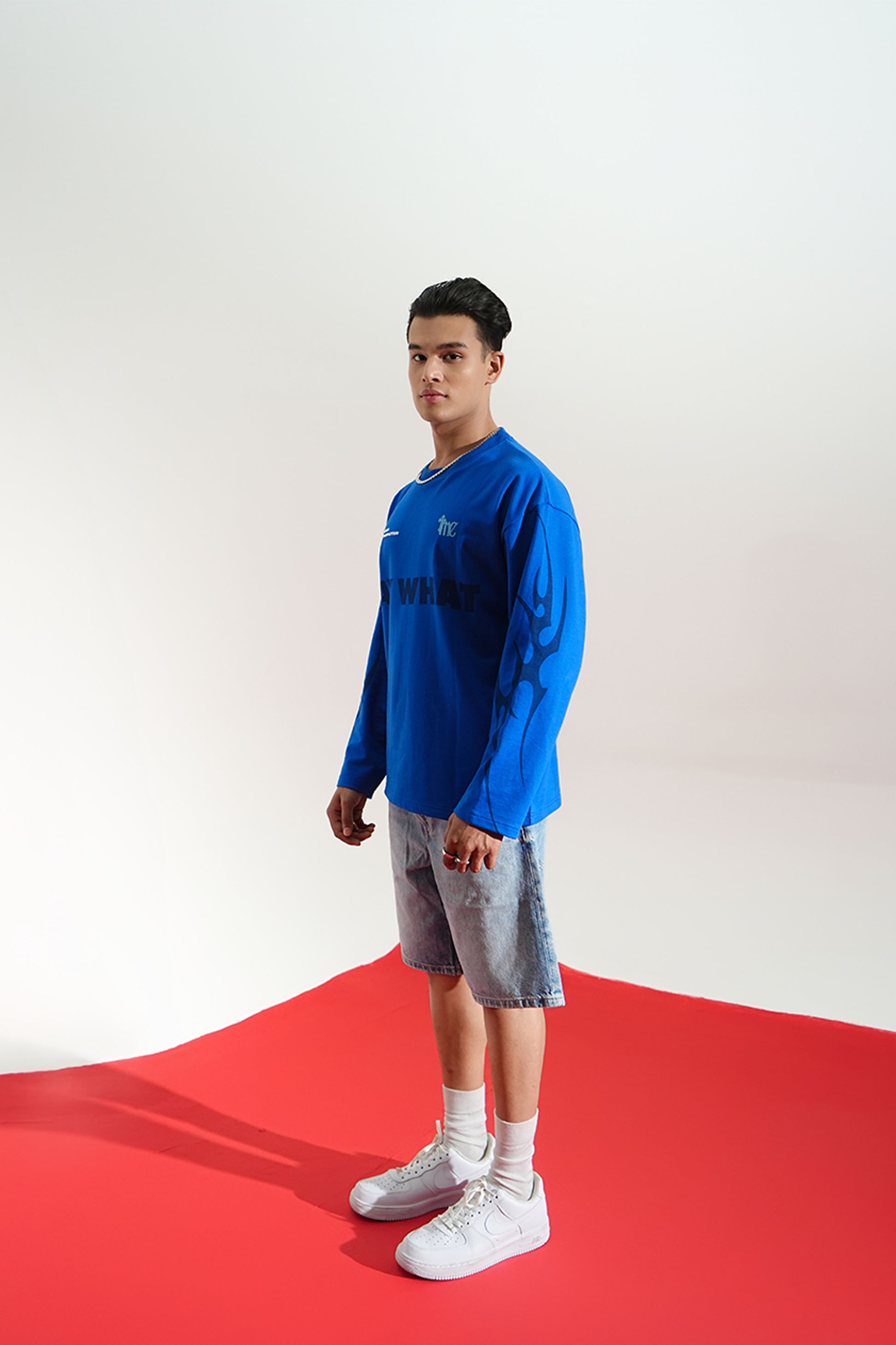 Buy SAY WHAT SWEAT T-SHIRT Online at Main Character India