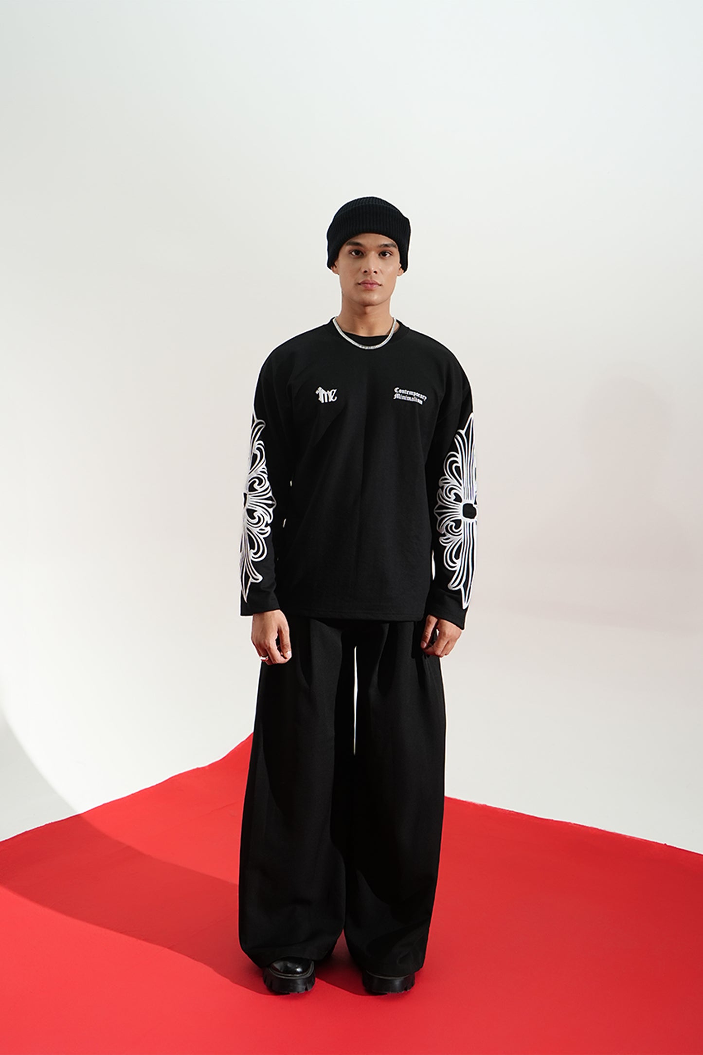 GRAVEEN FULL SLEEVES OVERSIZED T-SHIRT