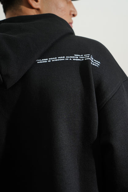 Buy BLACK AURA OVERSIZED HOODIE Online at Main Character India